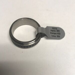 Stainless steel ring